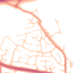Daytime road noise heatmap for CW12 4YL