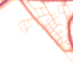 Daytime road noise heatmap for CW12 4YP