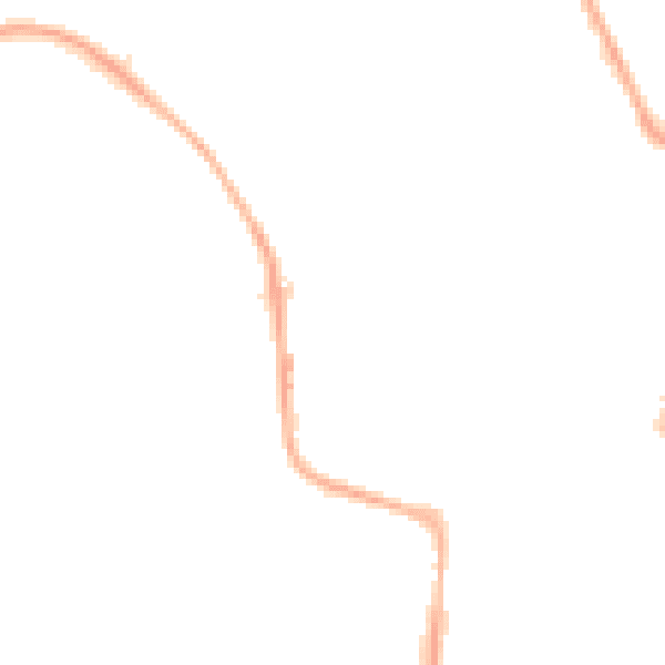 Night-time road noise heatmap for CW5 5AS
