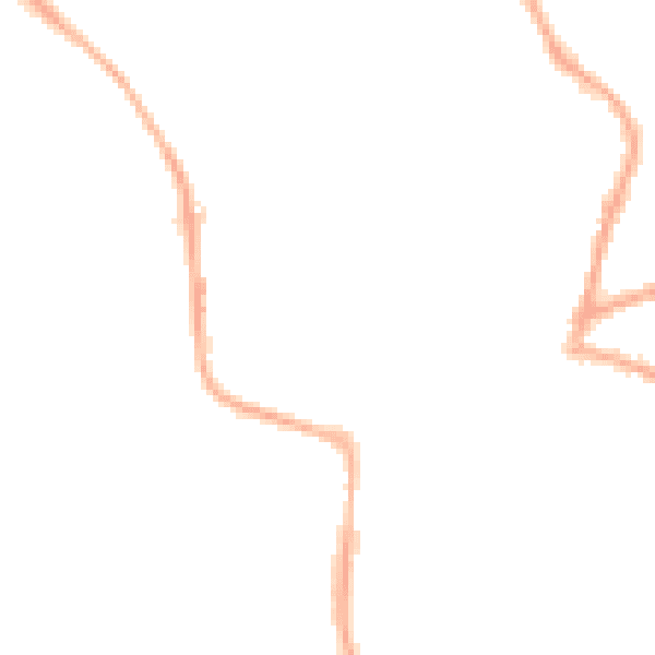 Night-time road noise heatmap for CW5 5BL