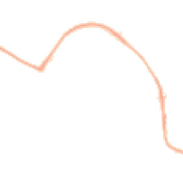 Night-time road noise heatmap for CW5 5DS