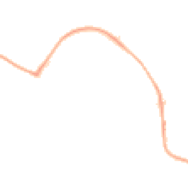 Night-time road noise heatmap for CW5 5DY