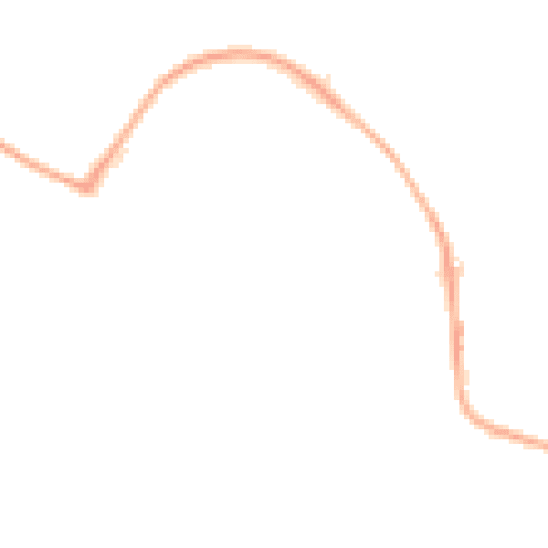 Night-time road noise heatmap for CW5 5ET