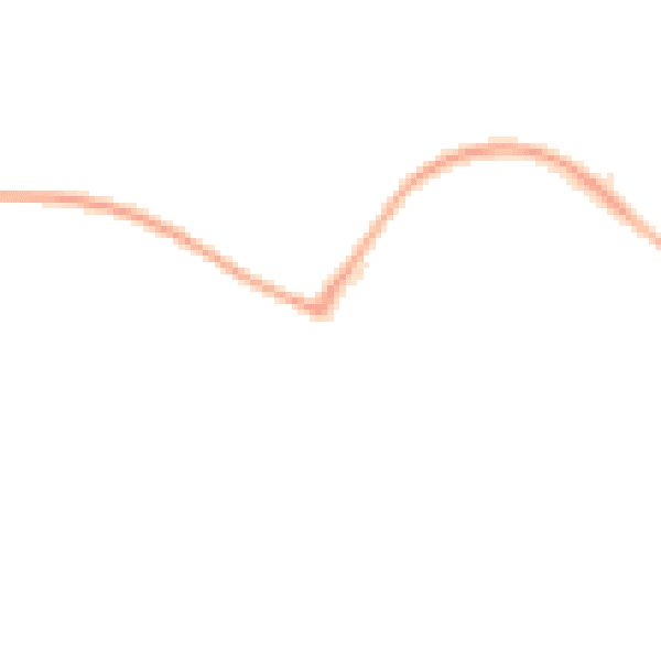 Night-time road noise heatmap for CW5 5GH