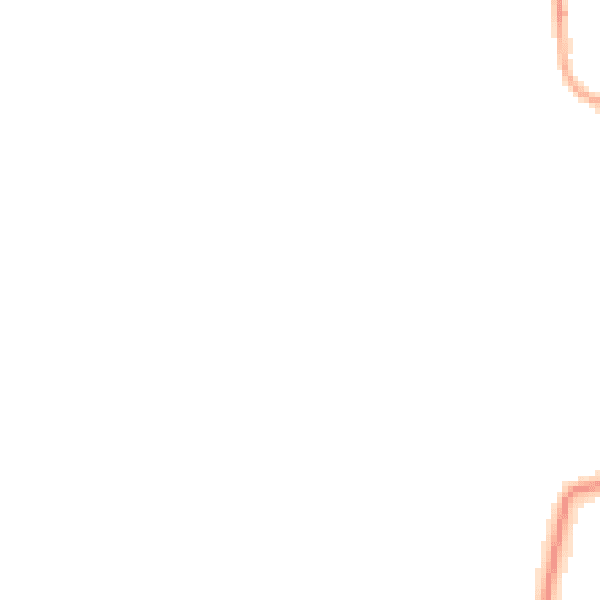 Night-time road noise heatmap for CW5 5JE