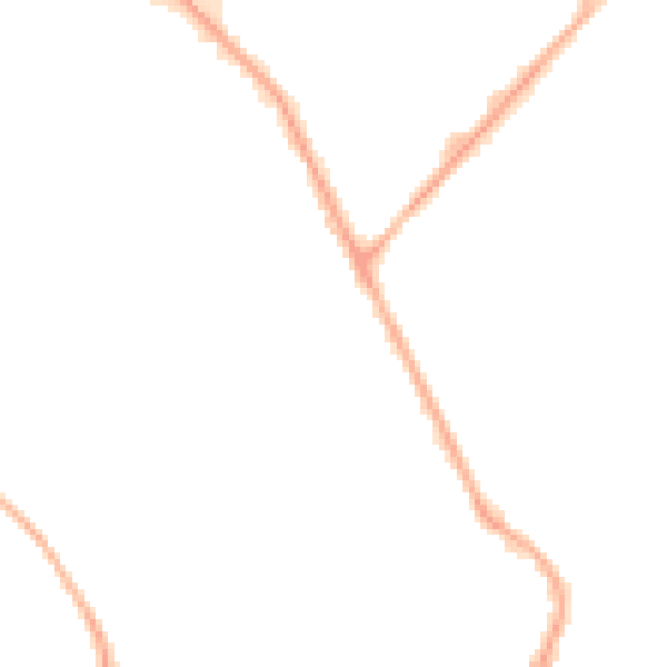 Night-time road noise heatmap for CW5 5QQ
