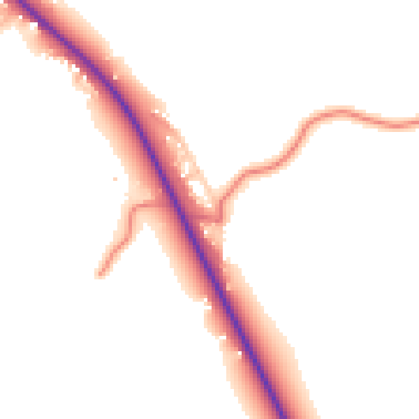 Daytime road noise heatmap for CW5 6AY
