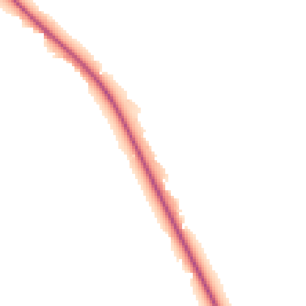 Night-time road noise heatmap for CW5 6BH