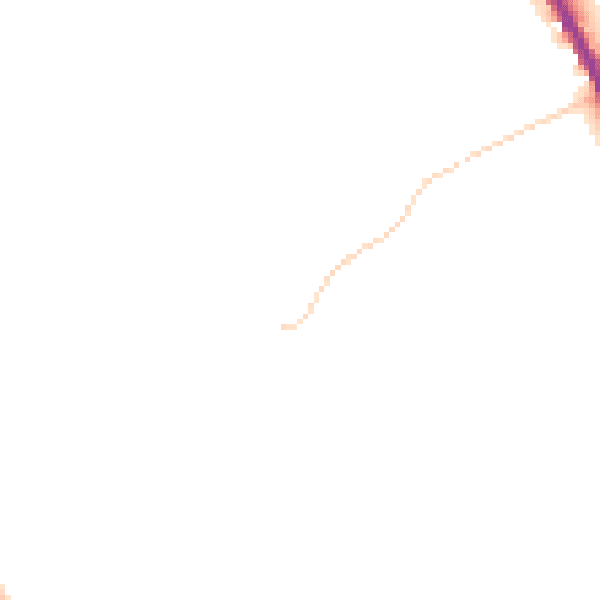 Daytime road noise heatmap for CW5 7QN