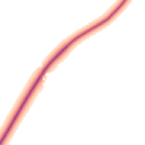 Daytime road noise heatmap for CW5 8AD