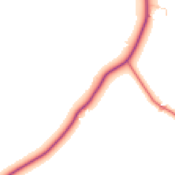 Daytime road noise heatmap for CW5 8AF
