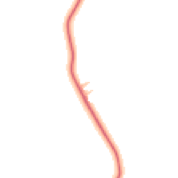 Daytime road noise heatmap for CW5 8AN