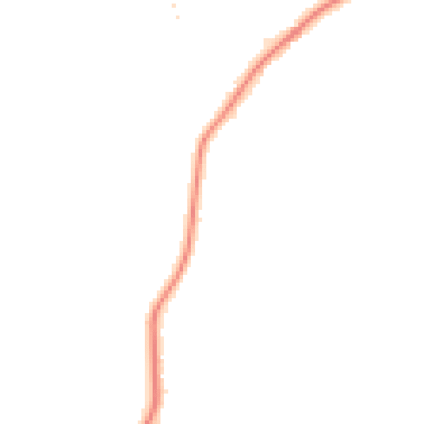 Night-time road noise heatmap for CW5 8GD