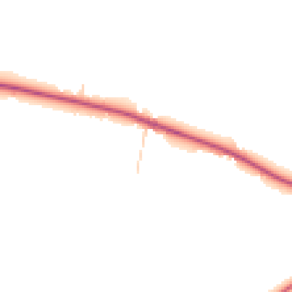 Daytime road noise heatmap for CW5 8LU