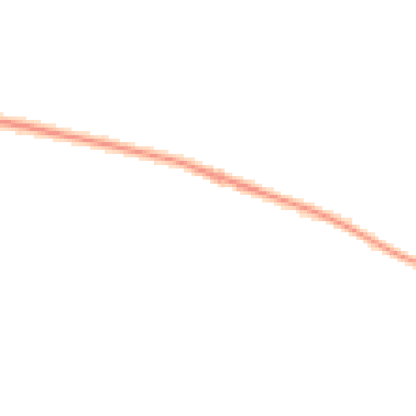 Night-time road noise heatmap for CW5 8LU