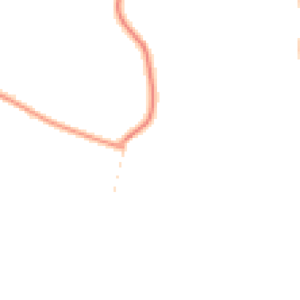 Night-time road noise heatmap for CW5 8LW