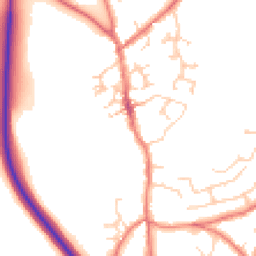 Daytime road noise heatmap for CW6 0AG