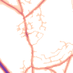 Daytime road noise heatmap for CW6 0AL