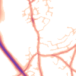 Daytime road noise heatmap for CW6 0AT