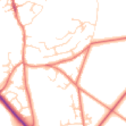 Daytime road noise heatmap for CW6 0BP