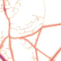Daytime road noise heatmap for CW6 0BY