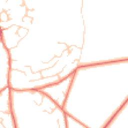 Daytime road noise heatmap for CW6 0DA