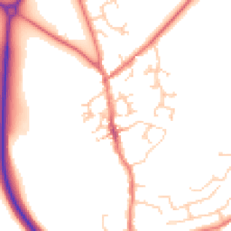 Daytime road noise heatmap for CW6 0DS