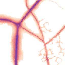 Daytime road noise heatmap for CW6 0ED
