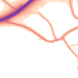 Daytime road noise heatmap for CW6 0GY