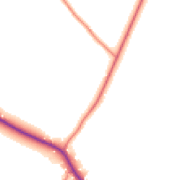 Daytime road noise heatmap for CW6 0HQ