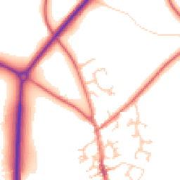 Daytime road noise heatmap for CW6 0HS