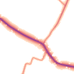 Daytime road noise heatmap for CW6 0HU