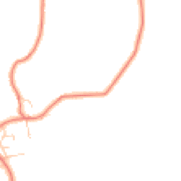 Daytime road noise heatmap for CW6 0LA