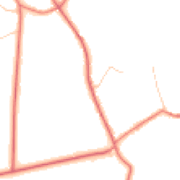 Daytime road noise heatmap for CW6 0ND