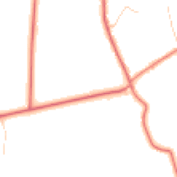 Daytime road noise heatmap for CW6 0NG
