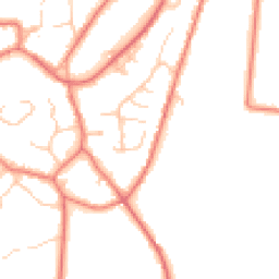 Daytime road noise heatmap for CW6 0NT