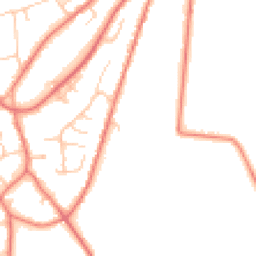 Daytime road noise heatmap for CW6 0PJ