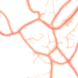 Daytime road noise heatmap for CW6 0RX