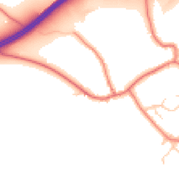 Daytime road noise heatmap for CW6 0SF