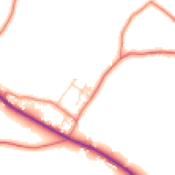 Daytime road noise heatmap for CW6 0UL