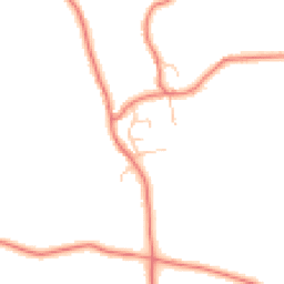 Daytime road noise heatmap for CW6 0XA