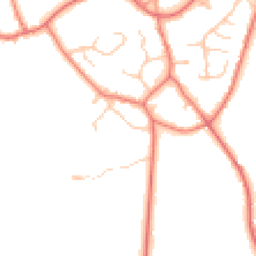 Daytime road noise heatmap for CW6 0XP