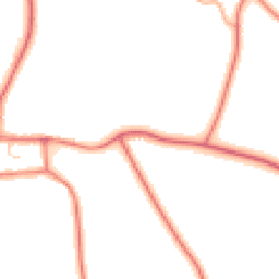 Daytime road noise heatmap for CW6 9AW