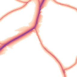 Daytime road noise heatmap for CW6 9DP