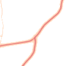 Daytime road noise heatmap for CW6 9GL