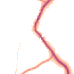 Daytime road noise heatmap for CW6 9GW