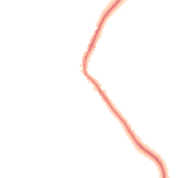 Night-time road noise heatmap for CW6 9GW