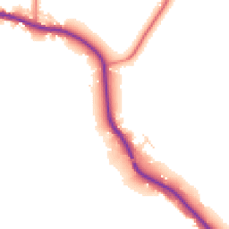 Daytime road noise heatmap for CW6 9GY