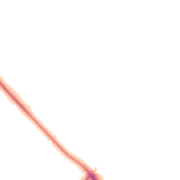 Night-time road noise heatmap for CW6 9HG