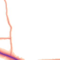 Daytime road noise heatmap for CW6 9HS
